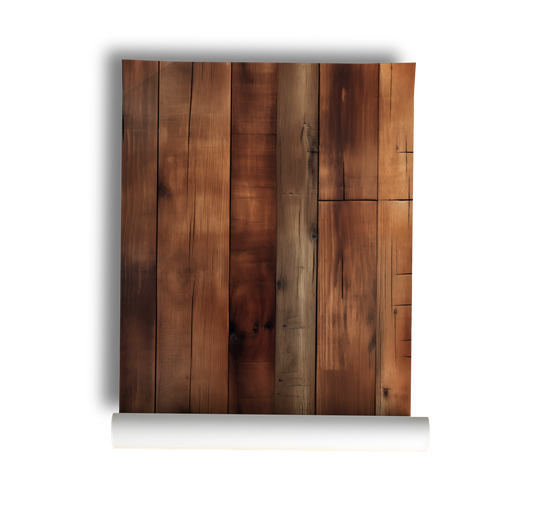 Rustic Timber - Wood Panel Peel and Stick Wallpaper