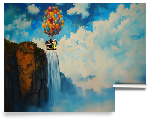 Balloon Mural
