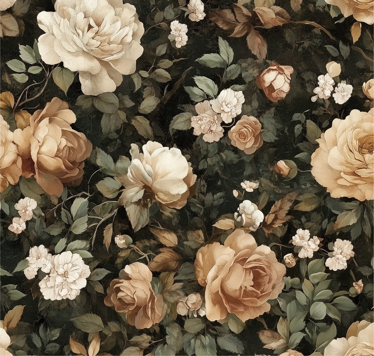 Secret Grove - Moody Floral Wallpaper