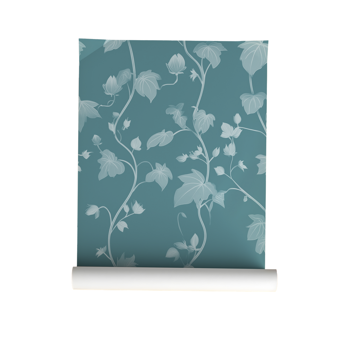 Two Toned Vines Wallpaper – Botanical Peel and Stick Wallpaper
