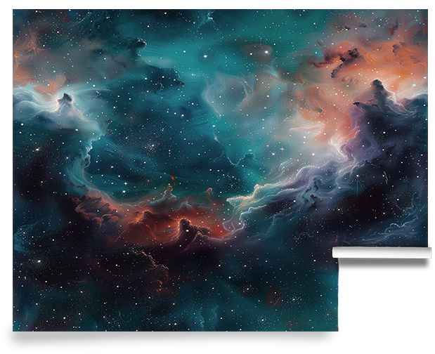 Cosmic Dust - Galaxy Wall Mural