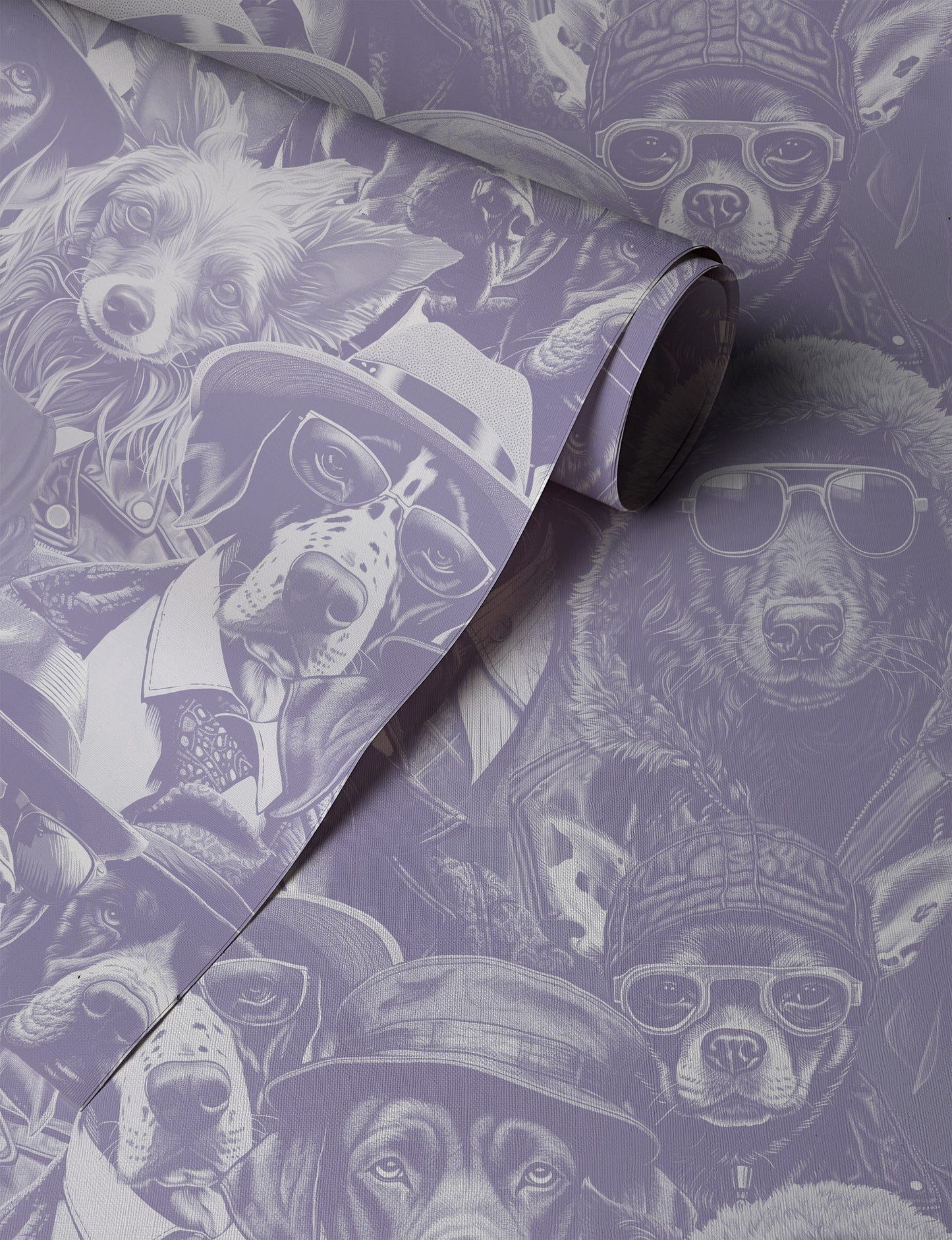 A Mob of Dogs Wallpaper