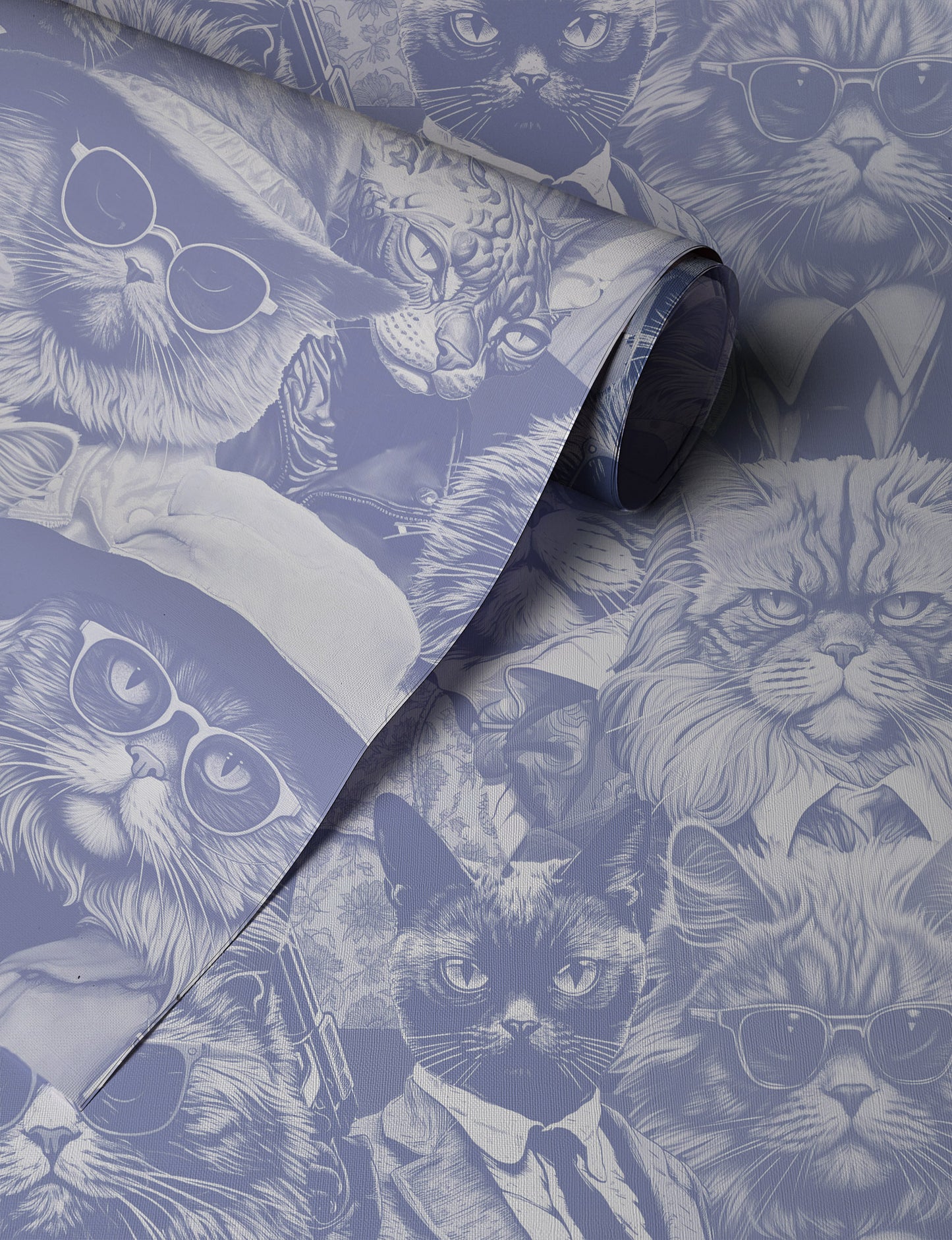 A Mob of Cats Wallpaper