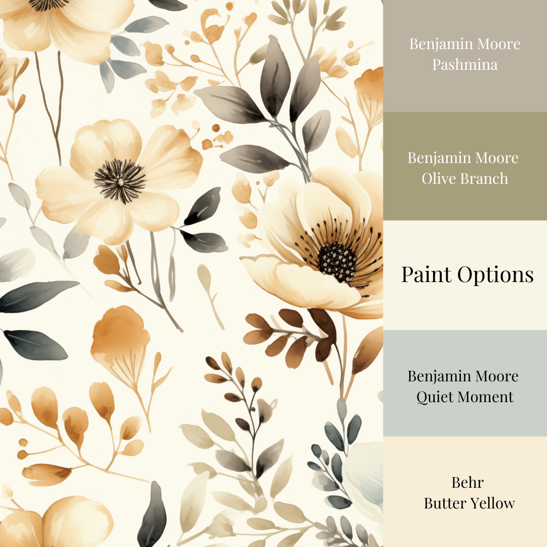 Soft Petals - Watercolor Floral Wallpaper