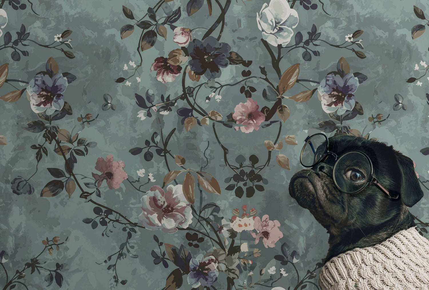 Garden Florals Wallpaper