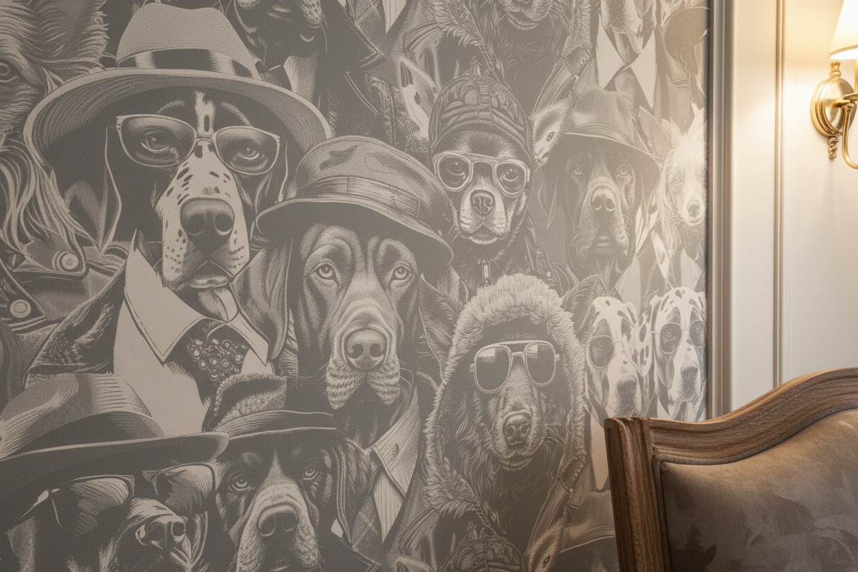 Woodland Creatures Wallpaper