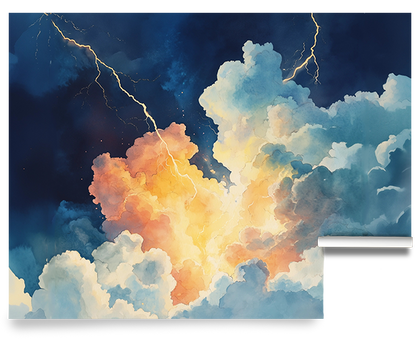 Lightening Strikes Mural