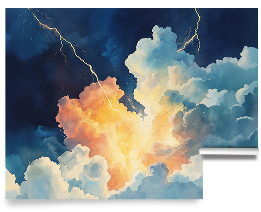 Lightening Strikes Mural