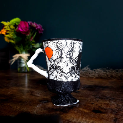 Kill Then with Kindness Translucent Porcelain Mug