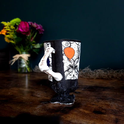 Kill Then with Kindness Translucent Porcelain Mug