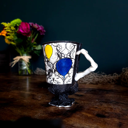 Kill Then with Kindness Translucent Porcelain Mug
