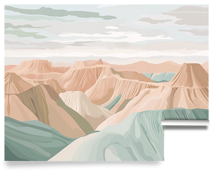 The Badlands Mural
