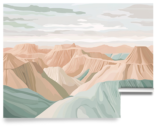 The Badlands Mural