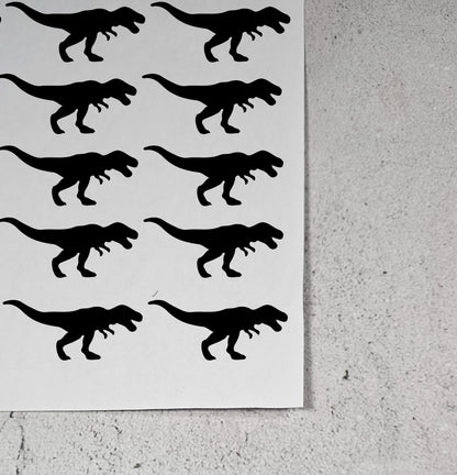 Dinosaur Vinyl Resist Stickers