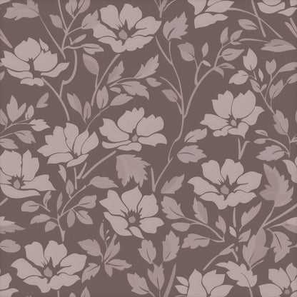 Mauve Wonderland Wallpaper