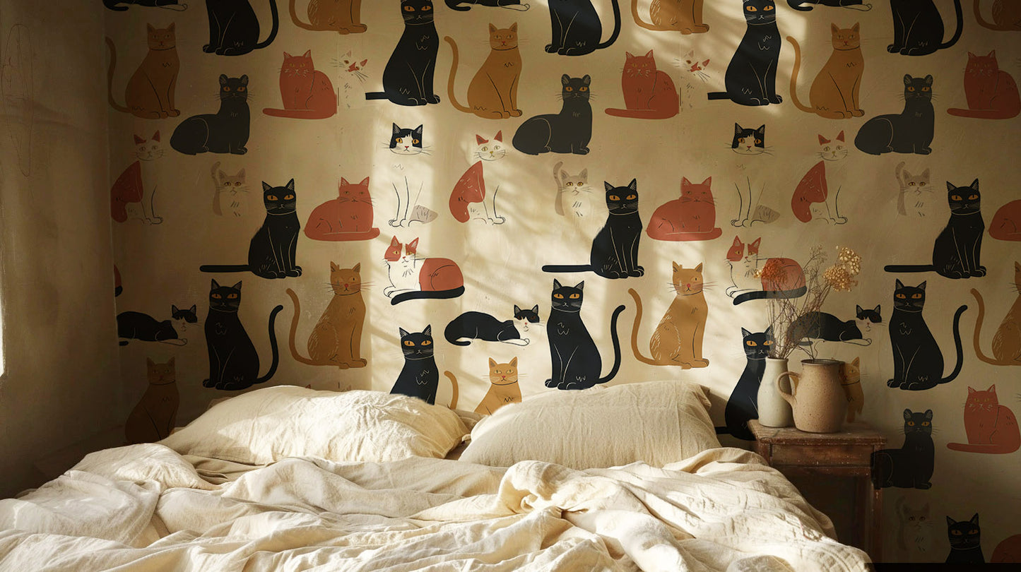 Never Enough Cats Wallpaper