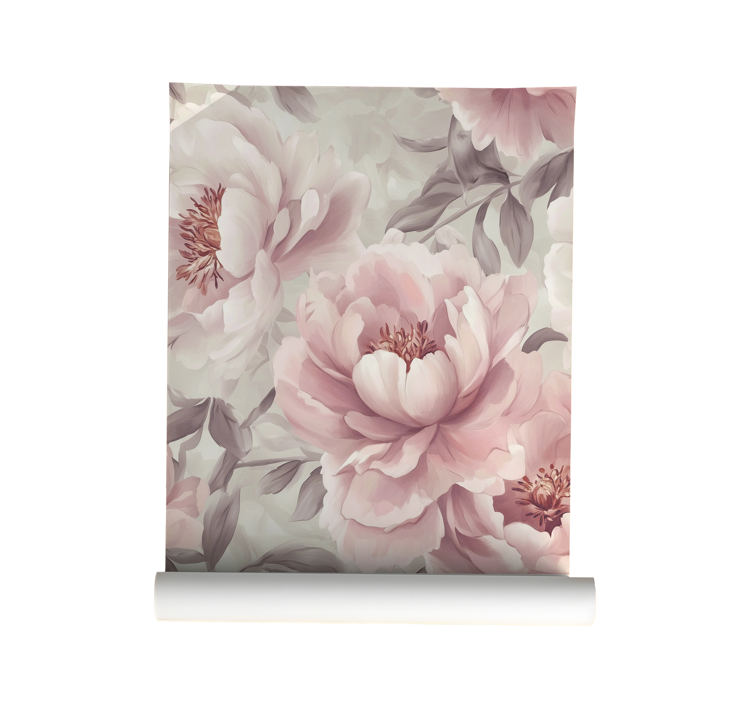 Fairytale Peonies – Pink Peony Floral Wallpaper