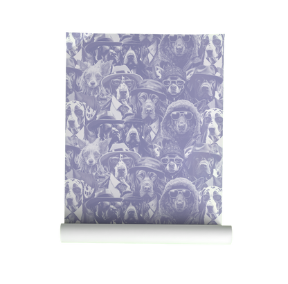 A Mob of Dogs Wallpaper