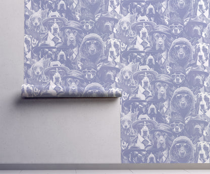 A Mob of Dogs Wallpaper