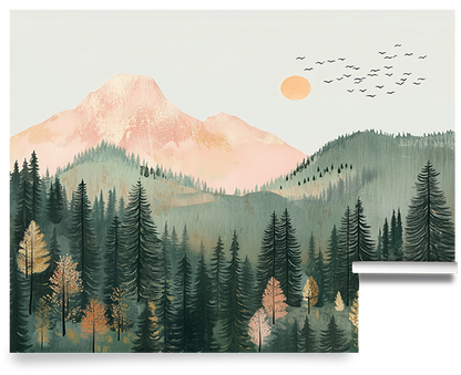 Into the Pines Mural