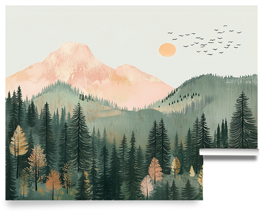 Into the Pines Mural