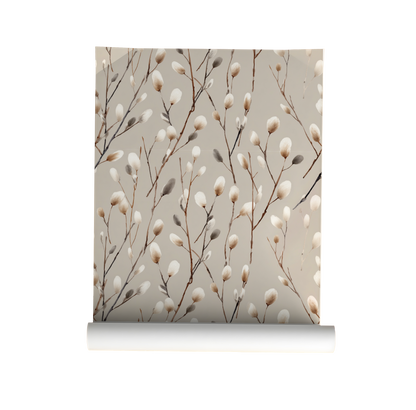 Furry Catkins Wallpaper