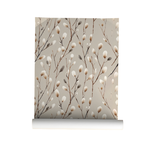 Furry Catkins Wallpaper