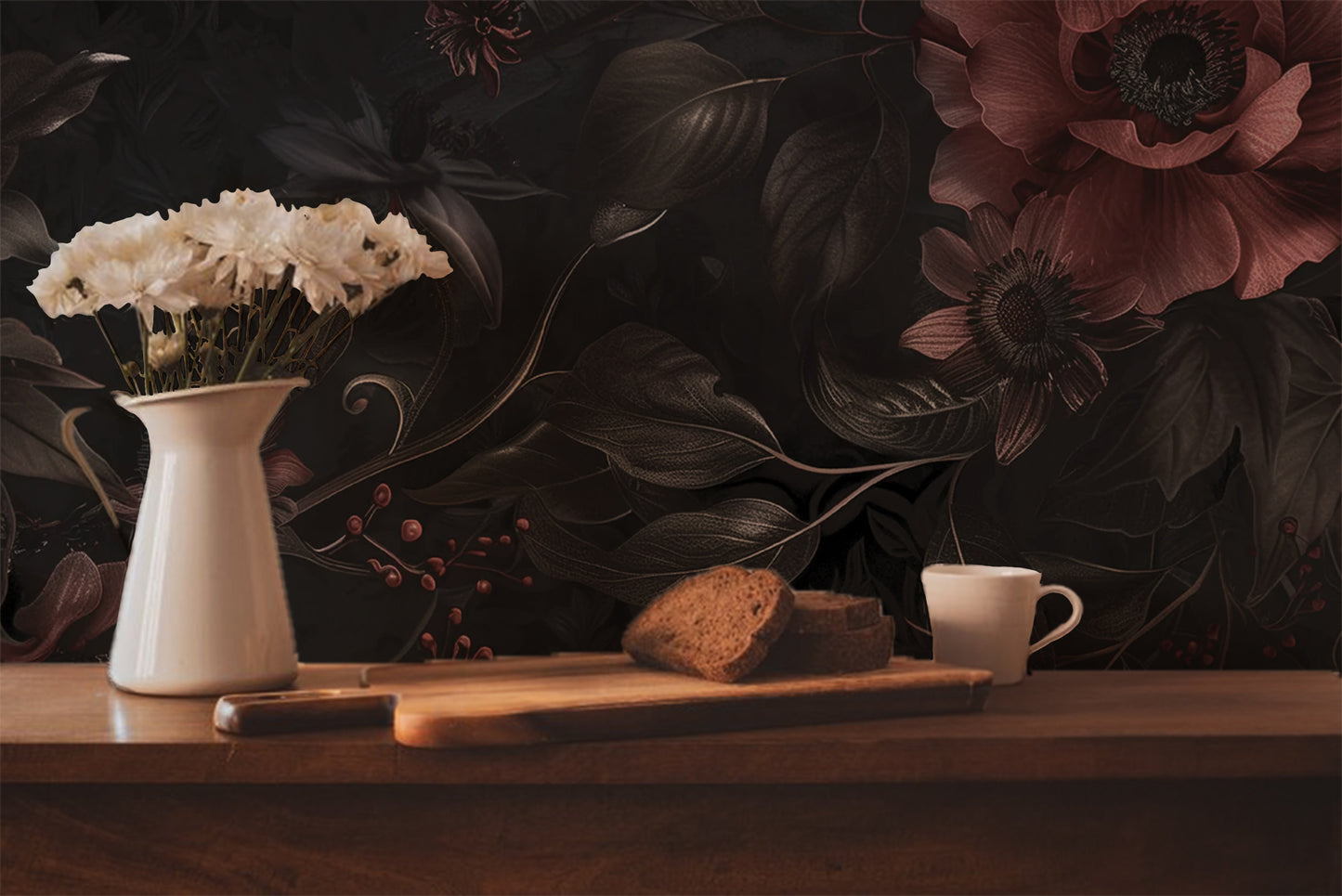 Red Blooms Wallpaper