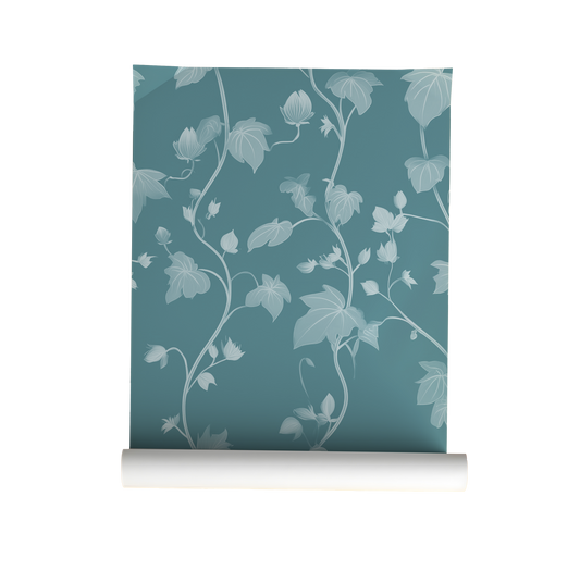 Two Toned Vines Wallpaper