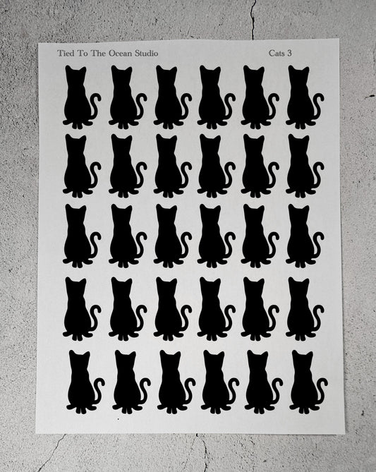 Cats  Vinyl Resist Stickers