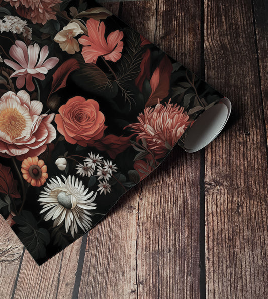 Wild Luxe - Moody Floral Wallpaper
