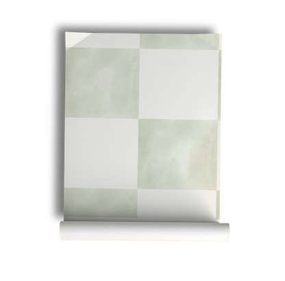 Sage Checkerboard Wallpaper