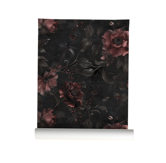 Red Blooms Wallpaper