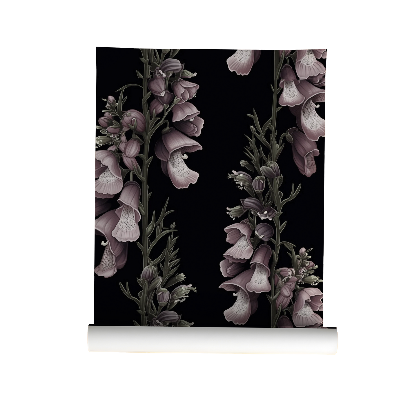 Midnight Foxglove Wallpaper