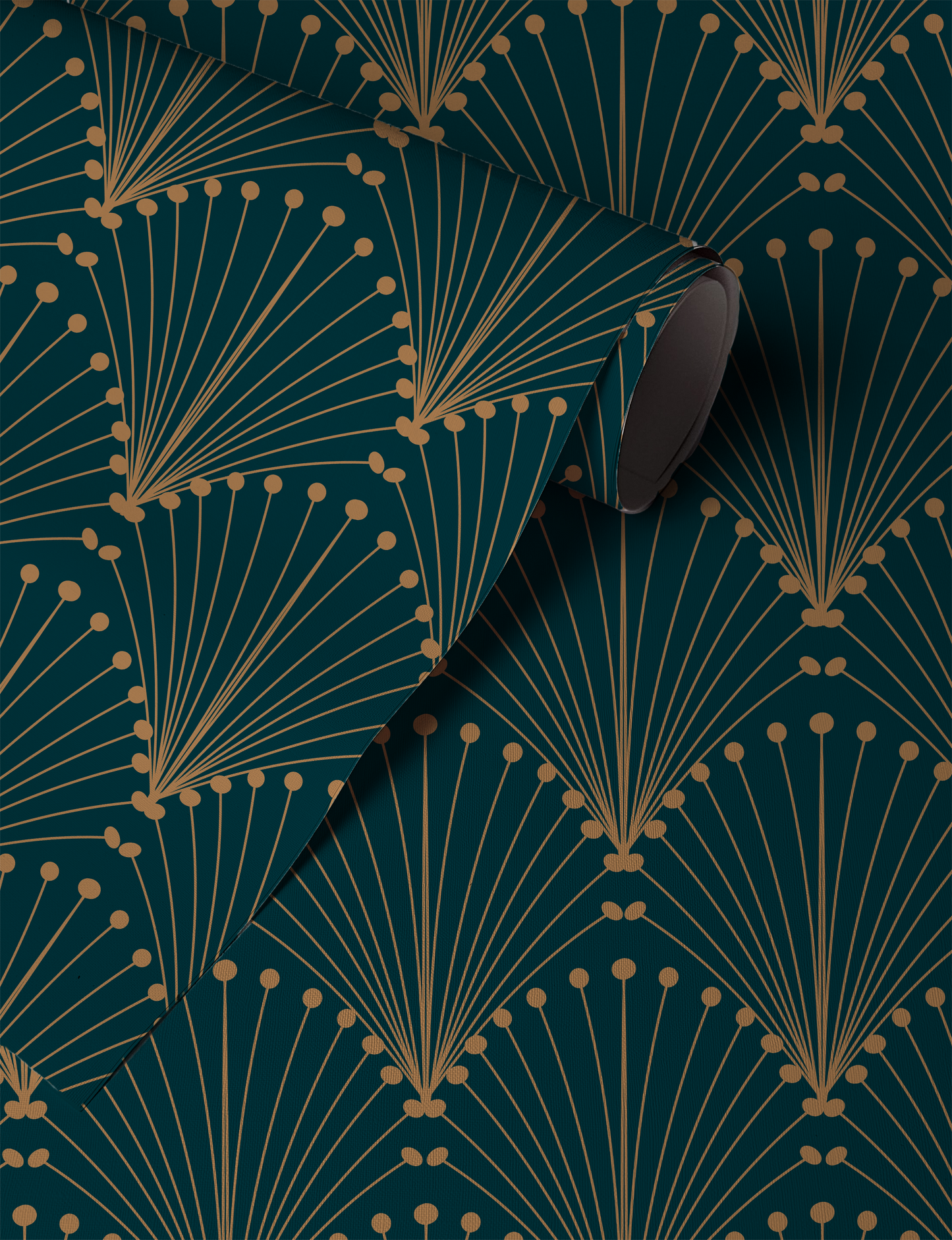 Art Deco Fan Wallpaper
