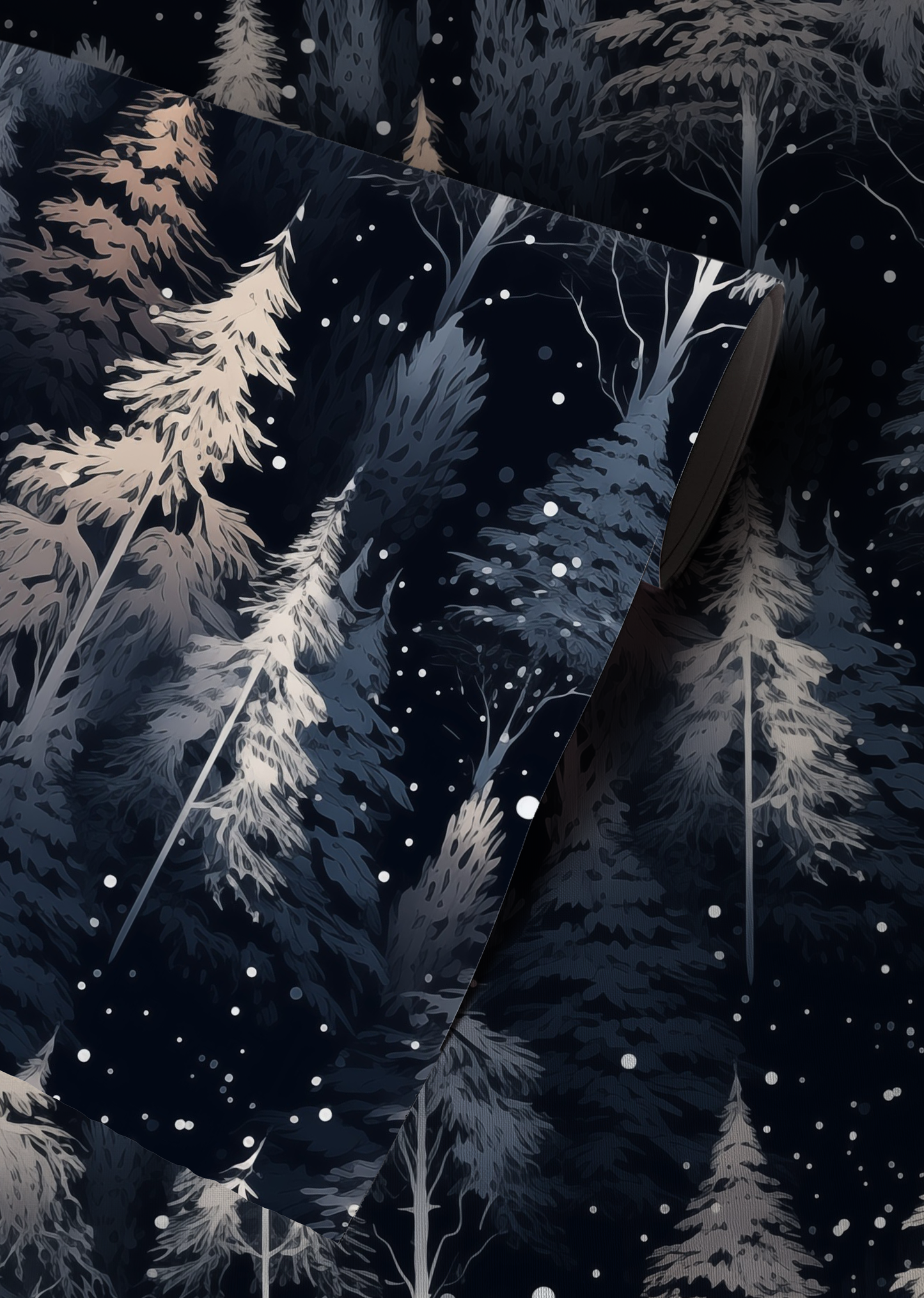 Winter Forest – Dark Woodland Wallpaper