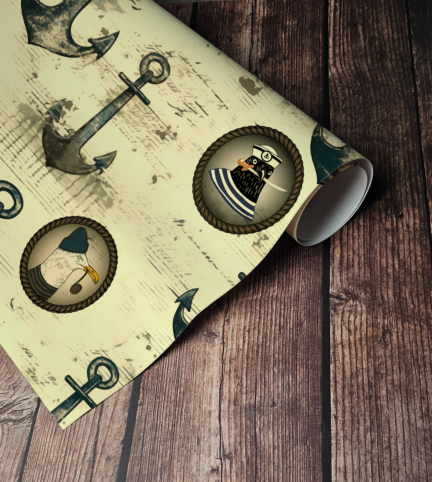 Nautical Story Wallpaper