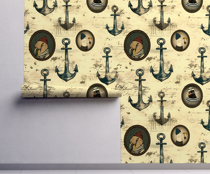 Nautical Story Wallpaper