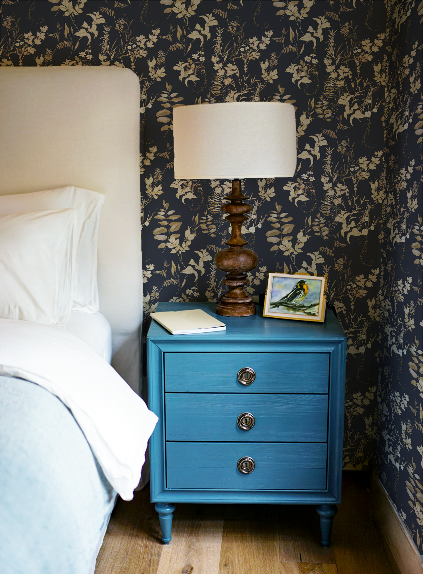 Rainy Day Garden Wallpaper