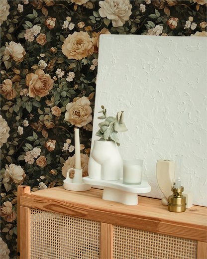 Secret Grove  - Moody Floral Wallpaper