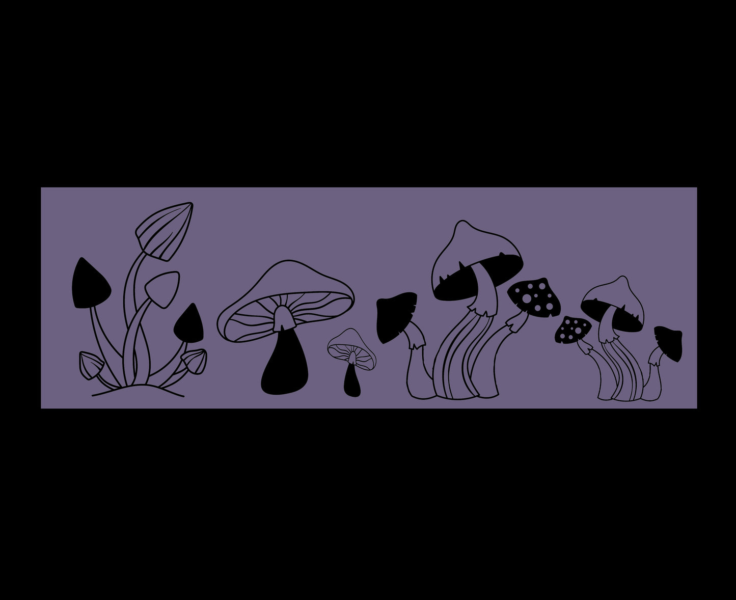 Mushies Ceramic Silkscreen Transfer