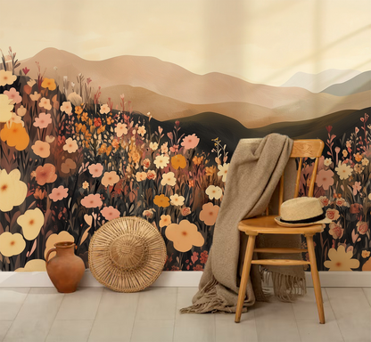 Floral Forest - Wildflowers Mural