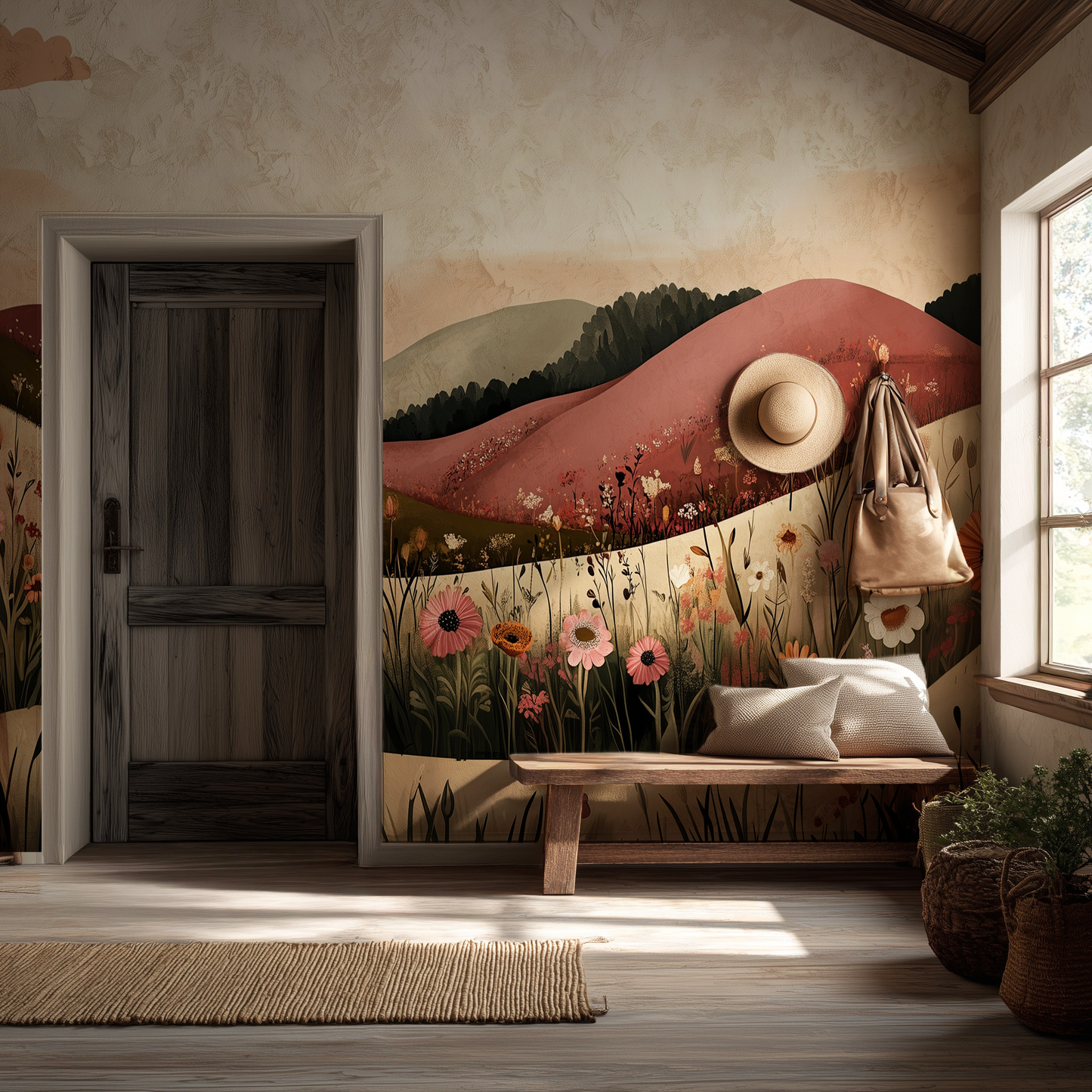 The Prairies - Wildflower Mural