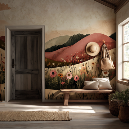 The Prairies - Wildflower Mural