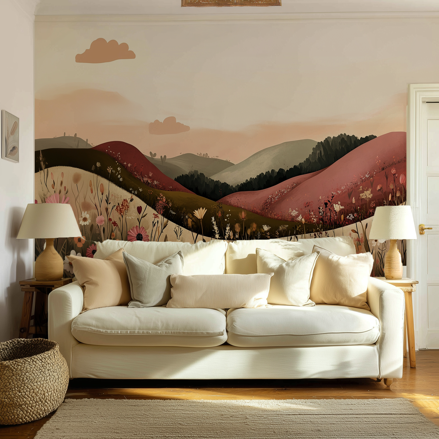 The Prairies - Wildflower Mural