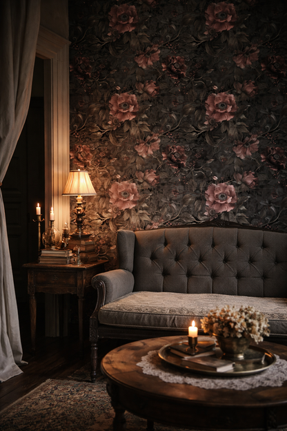 Red Blooms Wallpaper