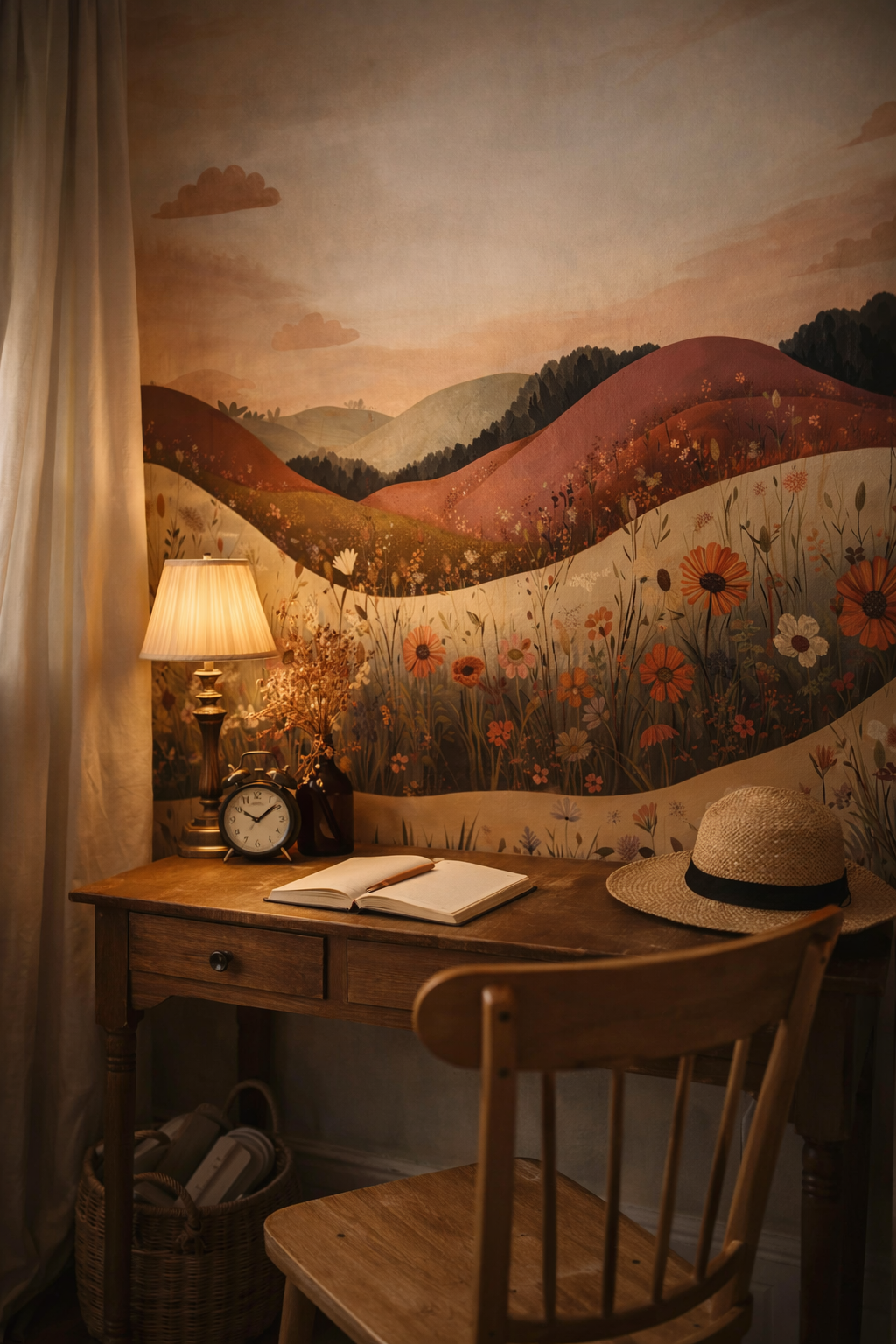 The Prairies - Wildflower Mural