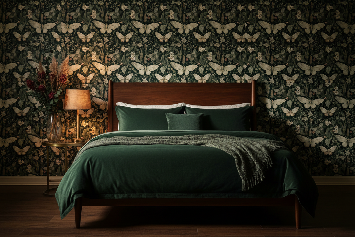 A Moths Tale Bedroom Mockup