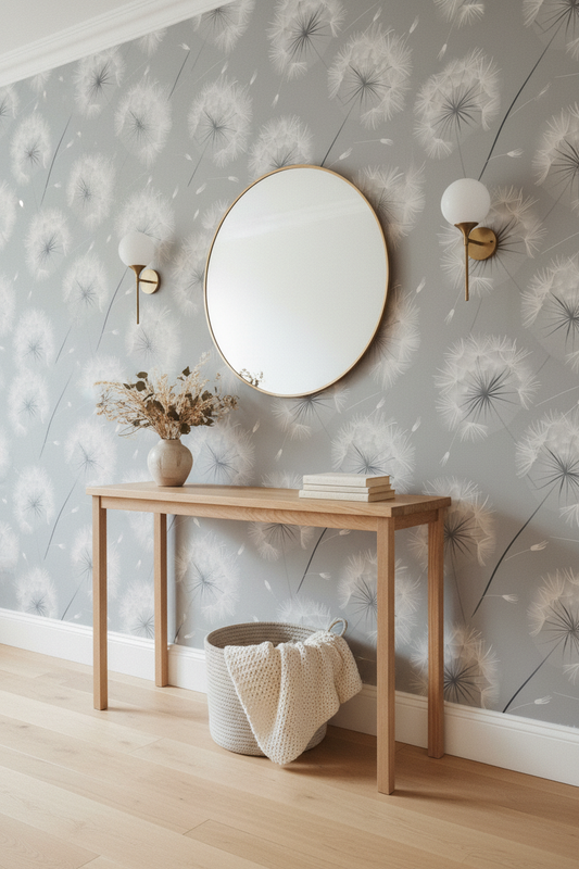 Dandelions Hallway Mockup