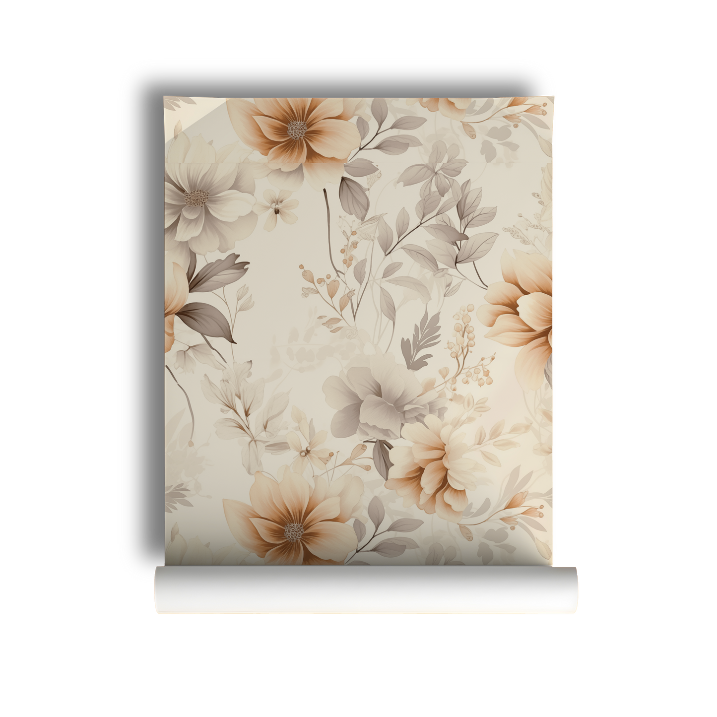 Peach Blossom Mist Wallpaper